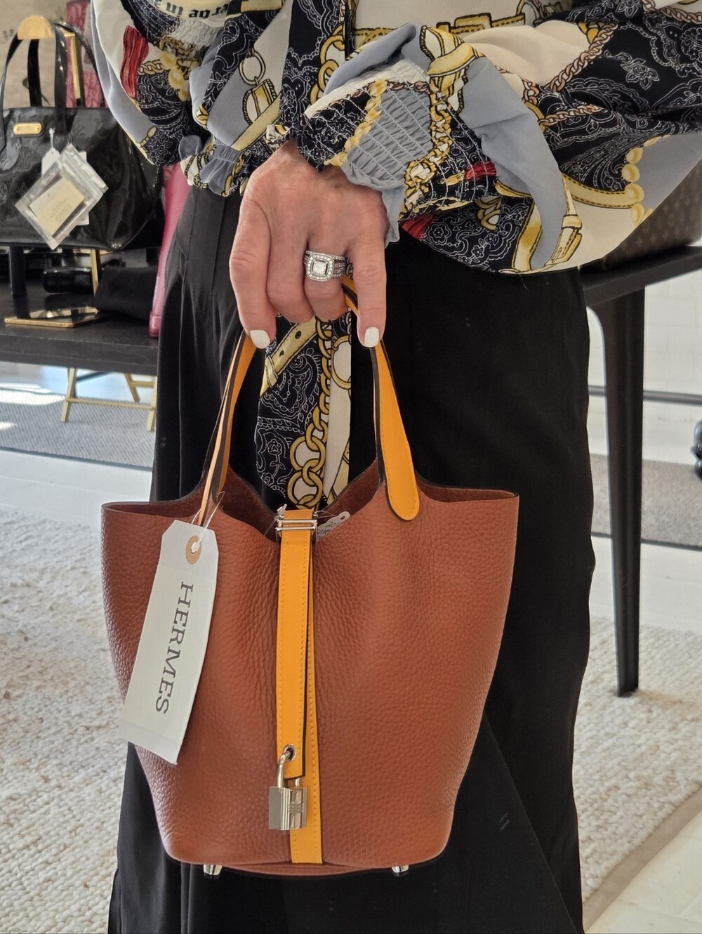 Hermes Picotin With Original Box, Lock & Keys